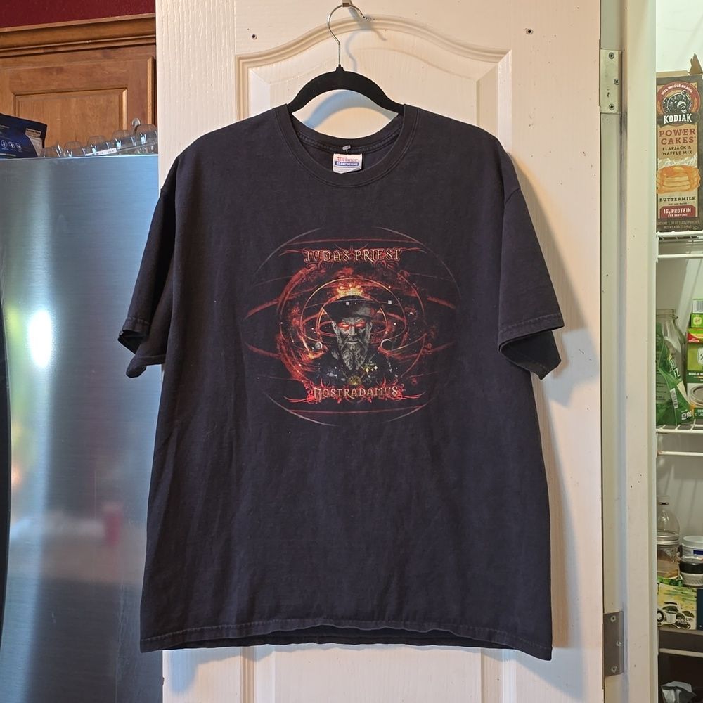 JUDAS PRIEST NOSTRADAMUS 2008  - band tour shirt